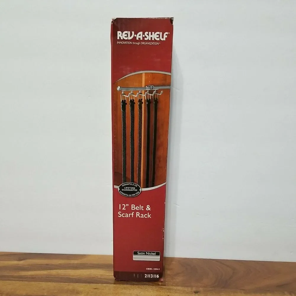 Rev-A-Shelf Belt Scarf Rack 12